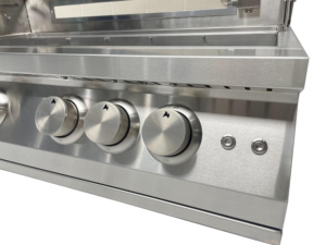 Barbecue à gaz encastrable élégant en métal pour extérieur, idéal pour les grillades domestiques G05 - Product Image 4