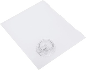 <span class=keywords><strong>Maureen</strong></span> 239061 Volet coulissant de porte moustiquaire avec bouton poussoir pour VR Fit for DIY Installation Universal Fit - Product Image 6