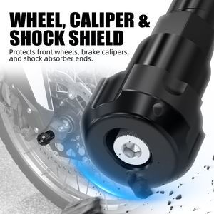 Protection de roue avant en aluminium NICECNC pour Honda <span class=keywords><strong>CRF1100L</strong></span> <span class=keywords><strong>Africa</strong></span> <span class=keywords><strong>Twin</strong></span> 2020 <span class=keywords><strong>2021</strong></span> 2022 2023 2024 - Product Image 2