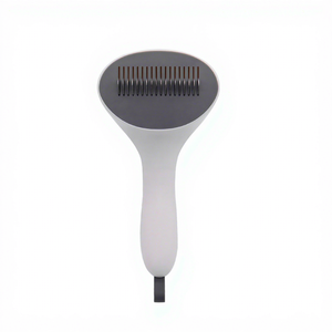 OEM ODM Manufacturer's Cat Dog <b>Pet</b> Hair Shedding Grooming Comb Self <b>Cleaning</b> Slicker Brush Eco-Friendly Stainless Steel Durable - Product Image 1