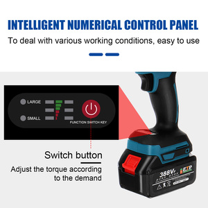 บล็อกลมไฟฟ้า<span class=keywords><strong>ไร้</strong></span><span class=keywords><strong>สาย</strong></span>แบบ<span class=keywords><strong>ไร้</strong></span>แปลงถ่าน21V,เครื่องมือไฟฟ้าไร้<span class=keywords><strong>สาย</strong></span>ใช้ติดตั้งสว่านมือแบตเตอรี่4000MAh Li - Product Image 6