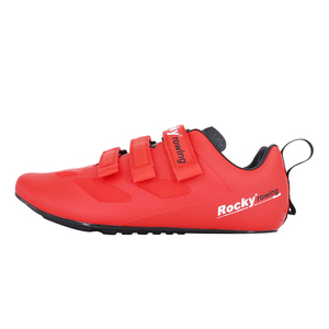 Rocky Rowing Unisex Red color rowing Shoes With 3 <b>Velcro</b> <b>Straps</b> TPU Outsole Mesh Lining for rowing training sports - Product Image 2