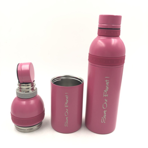 Bouteille isotherme 750ml avec couvercle, contenant isolé en acier inoxydable, pour conserver de l'<span class=keywords><strong>eau</strong></span> ou du Sport, bon marché, 1 pièce - Product Image 3