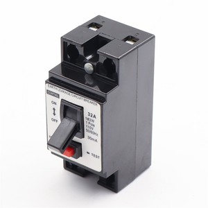 Disjoncteur différentiel monophasé Mali Peak NT50 32A 30mA 110V 50/60Hz pour contrôle industriel - Product Image 1