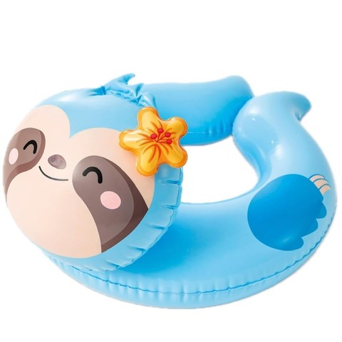 Round Oval Animal-Shaped Cartoon Themed Shark Bee Beach Pool Holiday Party Inflatable Swim Ring Toy Float