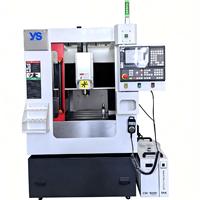Centre d'usinage CNC compact T5 avec changement d'outil automatique pour le taraudage de pièces mobiles