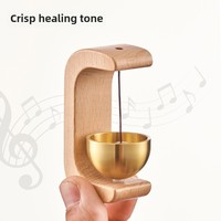 Creative Style Japonais Vent Cloche D'été Méditation Pendentif Gravé pour Chambre Porte D'entrée Suspendus Murs En Bois Boîtes