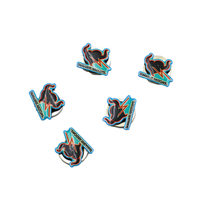 เข็มกลัดรูปสัตว์น่ารัก โฮโลแกรม น้ำหนักเบา ลายแมว ลูกสุนัข สัตว์ต่างๆ สำหรับติดปกเสื้อ ของที่ระลึกจากสวนสัตว์และสวนสนุก - Product Image 4