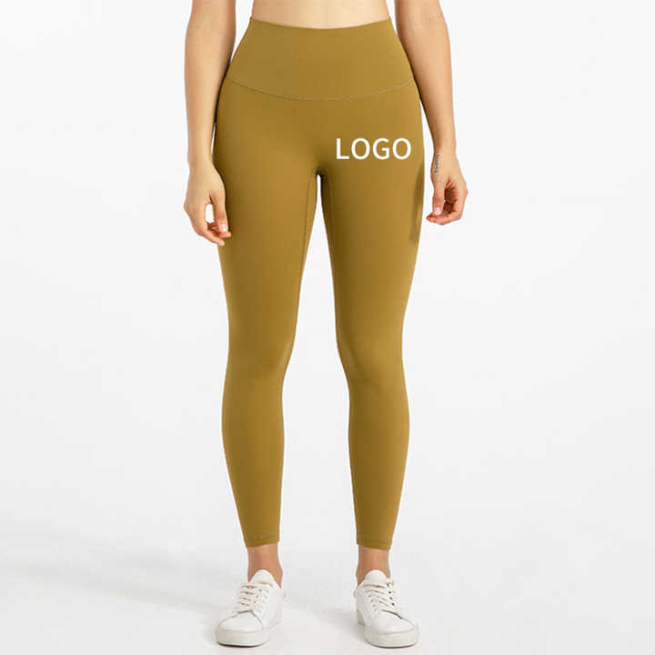 Lulu Celana Yoga Latihan Cepat Kering Wanita, Legging Pengangkat Pantat  Kompresi Pinggang Tinggi Telanjang