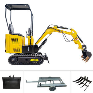 Mini Escavadeiras de Esteiras para Venda 1200kg Peso Operacional 165m Profundidade de Escavação 0025m ³ Balde 102kw - Product Image 5