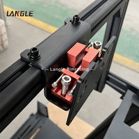 Support d'écran triple en profilé aluminium pour le nouveau support de conduite Dd1 Slm Sports, support réglable pour 3 moniteurs