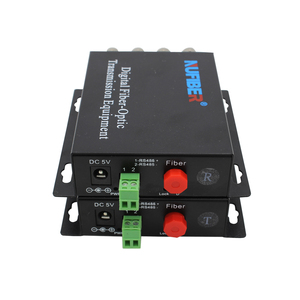 Convertisseur vidéo 4 canaux, AHD/TVI/CVI 2MP 1080P Signal numérique de la caméra vers DVR,HD 1080P Câble coaxial Fibre <span class=keywords><strong>Video</strong></span> Transceiver - Product Image 4