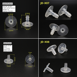 ท่อพลาสติกแบบกำหนดเอง ผลิตภัณฑ์เป่าลม วาล์วข้อศอกตรง TPU หัวฉีดลม วาล์วหัวฉีดลมสำหรับท่อเป่าลม - Product Image 4
