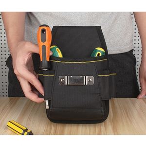 Durable Electrician Heavy Duty Canvas Tool Belt Bag Carpenter Workapron Construction Waist Tool Bag - Product Image 1