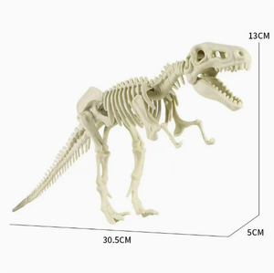 Modelo de Esqueleto de Dinosaurio para Armar, Manualidad DIY para Niños, Esqueleto de Tiranosaurio Rex de Plástico, Múltiples Estilos Disponibles para Niños - Product Image 2