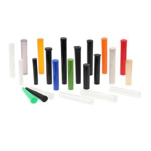 Tubo de Plástico de 109 mm x 98 mm Resistente a Niños, Tubo con Tapa a Presión, Envase Cónico de PET, Tubos de Plástico para Envasado de Tabaco - Product Image 4