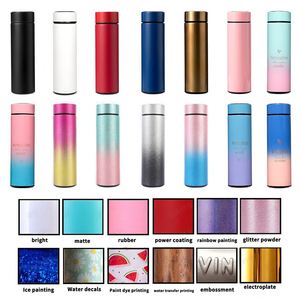 Wholesale Custom Logo Digital LED Display Smart Thermos with Temperature Vacuum <b>Flasks</b> Smart Water Bottle with Logo Custom Print - Product Image 4