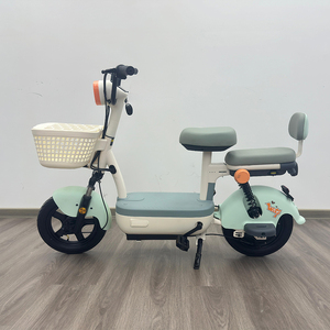 Bicicleta Eléctrica China de 350W/500W para Adultos, Batería de Plomo-Ácido de 48V, Bicicleta Eléctrica Urbana de Dos Plazas con Pedales - Product Image 4