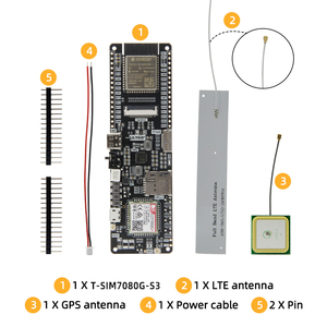 โมดูลควบคุมอัจฉริยะ LILYGO T-SIM7080G-S3 ESP32-S3 Wifi พร้อมแฟลช 16MB รองรับ WIFI BLE IOT บอร์ดพัฒนา - Product Image 5
