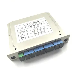 Glasfaser FTTH Epon Gpon 1*4 1*8 1*16 1*32 LGX Kassette Typ SC UPC SC APC Glasfaser-SPS-Splitter