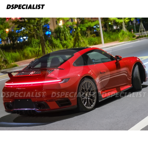 Diffuseur de pare-chocs arrière en fibre de carbone de style <span class=keywords><strong>Techart</strong></span> de luxe pour <span class=keywords><strong>Porsche</strong></span> <span class=keywords><strong>911</strong></span> 992 <span class=keywords><strong>Carrera</strong></span> <span class=keywords><strong>S</strong></span> 2019-2023 - Product Image 2
