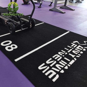 <span class=keywords><strong>Prix</strong></span> concurrentiel Offre Spéciale OEM <span class=keywords><strong>Gazon</strong></span> Artificiel SUR MESURE pour salle de sport TRAÎNEAU piste - Product Image 4