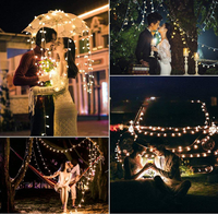 Guirlande lumineuse à bulles YNNew 100 LED, éclairage décoratif pour fêtes en plein air, camping et plus encore
