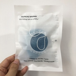 Éponge faciale en konjac biologique Water Drop, exfoliation quotidienne douce, écologique, super douce, logo personnalisé, fond de teint, <span class=keywords><strong>maquillage</strong></span>, lavable - Product Image 3