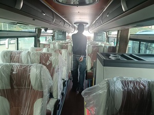 รถบัสโดยสารมือสอง <span class=keywords><strong>SunLong</strong></span> SLK6126ALD6 37 ที่นั่ง รถมินิบัส รถโค้ชสุดหรูสำหรับขาย - Product Image 5