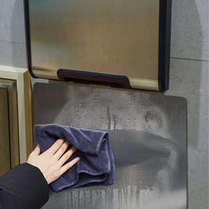 Panneau de protection anti-éclaboussures mural en acier inoxydable pour sèche-mains, idéal pour salle de bain, cuisine, toilettes - Product Image 5