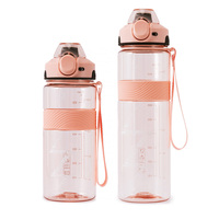 Bouteilles d'eau en plastique de gros pour fabricants – Gourdes de sport portables pour étudiants, idéales pour l'été et l'extérieur