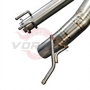 ท่อไอเสียแบบ Single Exit ของ Vortex Racing สำหรับ Honda S2000 AP1 AP2 Street & Track SS304 พร้อมปลายท่อแบบ Pie-cut และปลายท่อเคลือบไทเทเนียมสีไหม้ - Product Image 3
