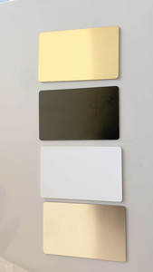 Biglietto da Visita Personalizzato NFC RFID 13.56MHz Impermeabile con Logo e Codice QR, Carta Bancaria Digitale in Metallo Personalizzata NTAG213 - Product Image 5