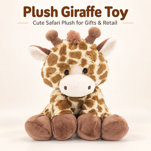 Peluche personnalisée girafe, créez votre <span class=keywords><strong>propre</strong></span> design, peluche animal de la savane pour collection, boutique de cadeaux, vente au détail, zoo - Product Image 2