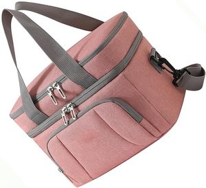 New Designer Outdoor Cooler Bag Thicken Aluminum Foil Insulation Bag Picnics Camping Oxford Fresh-keeping Food Lunch Bag - Product Image 2