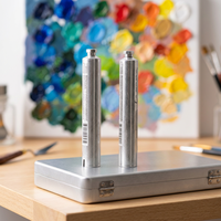 Fabricant de tubes de peinture de couleur de tube pliable pliable en aluminium vide de 60ml