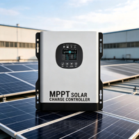 Controlador de Carga Solar MPPT de Alta Calidad 100A 96V con Entrada Fotovoltaica y Protección Contra Sobrecarga para Sistemas Fuera de Red, RV y Marinos