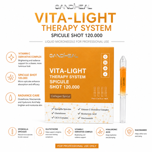 ระบบบำบัดผิว VITA-LIGHT Spicule Shot 120,000 วิตามินซี ไดเรฟีวิตามินซี ช่วยลดความหมองคล้ำและจุดด่างดำที่ไม่สม่ำเสมอ - Product Image 2