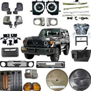 อุปกรณ์เสริมสำหรับ<span class=keywords><strong>รถ</strong></span>กระบะโตโยต้า<span class=keywords><strong>แลนด์</strong></span><span class=keywords><strong>ครุย</strong></span><span class=keywords><strong>เซอร์</strong></span> LC70 LC71 LC75 LC76 LC79 กระจกมองหลังสีดำ กระจกมองข้าง - Product Image 4