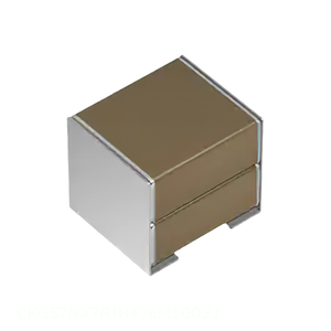 Distribuidor Autorizado CAP CER 47UF 50V X7R SMD 47 uF Condensador Cerámico de Montaje Superficial MLCC CKG57NX7R1H476M500JJ SMD J-Lead - Product Image 1