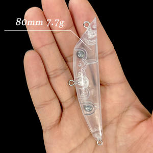 เหยื่อปลอมแบบลอยน้ำ รุ่น R-8215 ขนาด 80 มม. น้ำหนัก 7.7 กรัม ทำจากวัสดุ ABS สำหรับตก<span class=keywords><strong>ปลา</strong></span><span class=keywords><strong>คา</strong></span><span class=keywords><strong>ร์</strong></span>พ <span class=keywords><strong>ปลา</strong></span>กะพง แม่น้ำ ทะเลสาบ ลำธาร เหยื่อแข็งสำหรับตก<span class=keywords><strong>ปลา</strong></span> ทำเองได้ - Product Image 2