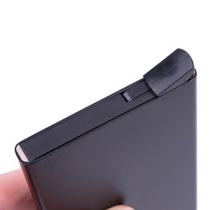 New Trend <strong>Personalised</strong> Minimalist <strong>Wallet</strong> Aluminum Metal Credit Card Holder <strong>Mens</strong> Slim Rfid Block Pop up <strong>Wallet</strong> for Gifts - Product Image 4
