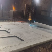 Découpe laser de précision sur mesure, pliage, soudage, traitement de tôles métalliques / acier galvanisé / acier inoxydable / aluminium ISO9001 0,1 mm