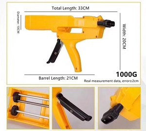 <span class=keywords><strong>Pistolet</strong></span> à calfeutrer sans fil <span class=keywords><strong>pour</strong></span> saucisse <span class=keywords><strong>pneumatique</strong></span> <span class=keywords><strong>pour</strong></span> mastic <span class=keywords><strong>silicone</strong></span> à un composant dans un paquet de 300ml 600ml - Product Image 6