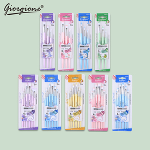 Juego de <span class=keywords><strong>precio</strong></span> de fábrica de Giorgione, 3 pinceles de pelo de nailon con mango de plástico para acuarela, pintura al óleo acrílica, pinceles de calidad - Product Image 2