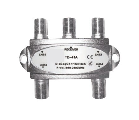 Highfly 4x1 Diseqc Switch 4 in 1 Diseqc Switch Satellite Switch