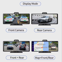 WLAN Bluetooth 10,26 Zoll 4G Auto-DVR 1080P Kamera-Rekorder Dashcam mit APP-Steuerung GPS