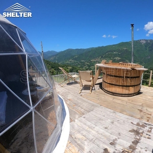 Eco-living Dome Hôtel de luxe cinq étoiles Resort Dome pour la vente directe en usine - Product Image 4