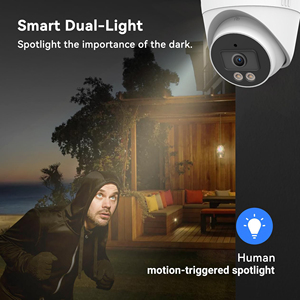 4MP Hik 兼容 POE CCTV 半球摄像机防水夜视音频 ColorVu 4mm 镜头户外安全 IP 网络存储卡 - Product Image 5