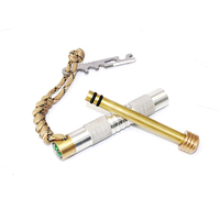 Nouveau style de Survie En Plein Air de feu Kit De Piston, Environnement Sauvage Camping Piston Allume-feu Avec Outil Multifonctions Voiture